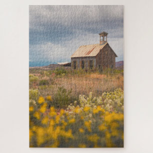 We Love An old Church in Utah Jigsaw Puzzle