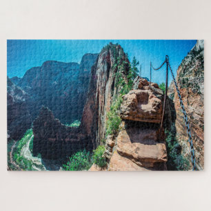 We Love Angels Lake Utah Jigsaw Puzzle