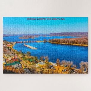We love Bellevue Iowa. Jigsaw Puzzle