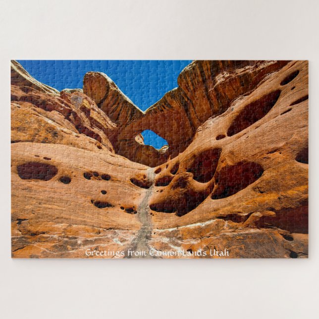 We Love Canyon Lands Utah Jigsaw Puzzle (Horizontal)