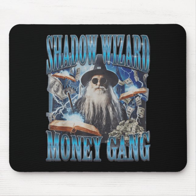 We Love Casting Spells Shadow Wizard Gang Meme Mouse Pad (Front)