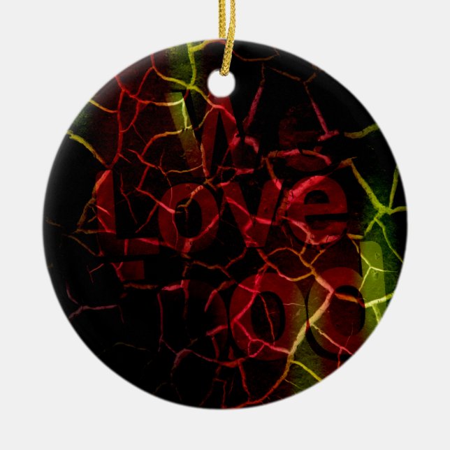 We love ceramic tree decoration (Front)