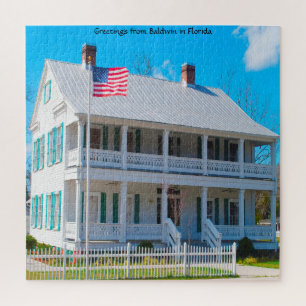 We Love Coleman House Baldwin in Florida Jigsaw Pu Jigsaw Puzzle