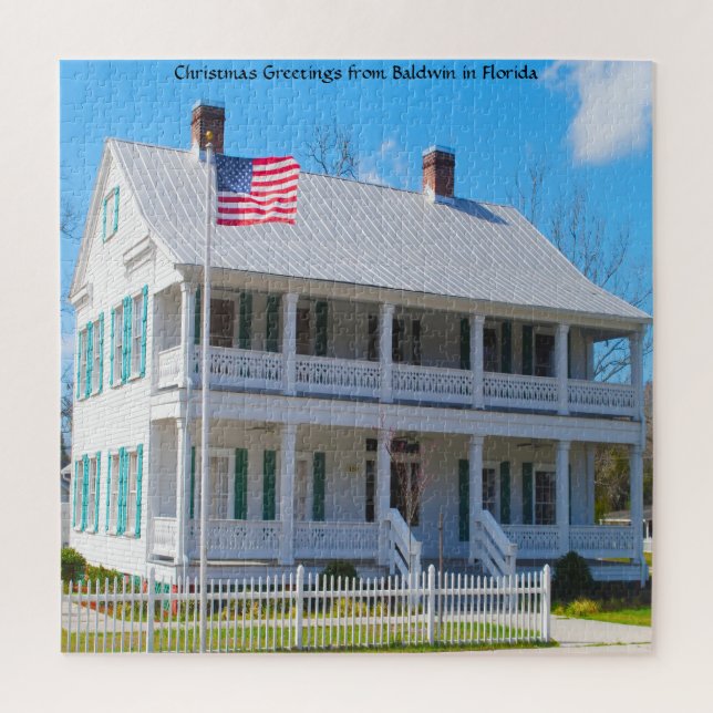 We Love Coleman House Baldwin in Florida Jigsaw Pu Jigsaw Puzzle (Vertical)