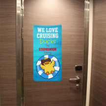 We Love Cruising Ducks Family Cruise Door