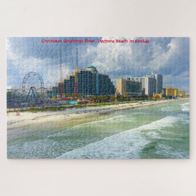 We Love Daytona Beach in Florida Jigsaw Puzzle (Horizontal)