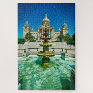 We love Des Moines Iowa. Jigsaw Puzzle