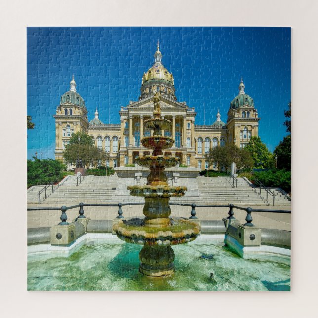 We love Des Moines Iowa. Jigsaw Puzzle (Vertical)