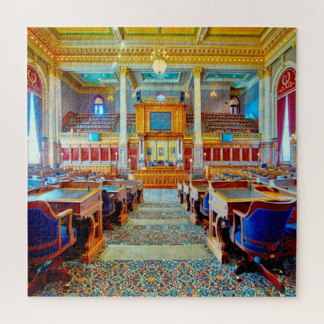 We love Des Moines Iowa. Jigsaw Puzzle (Vertical)