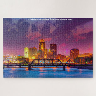 We love Des Moines Iowa. Jigsaw Puzzle