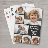 We Love Grandma - Photo Collage with 7 Photos