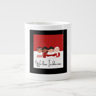 We Love Indonesia Large Coffee Mug