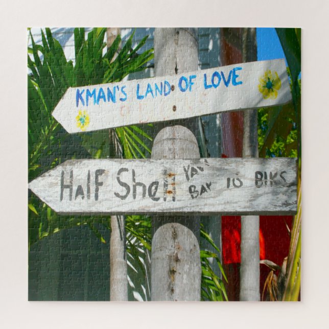 We Love Key West in Florida Jigsaw Puzzle (Vertical)