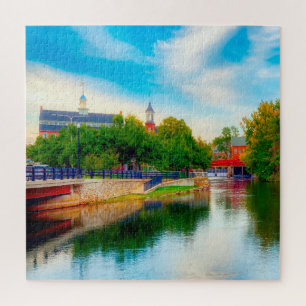 We love Laconia New Hampshire Jigsaw Puzzle