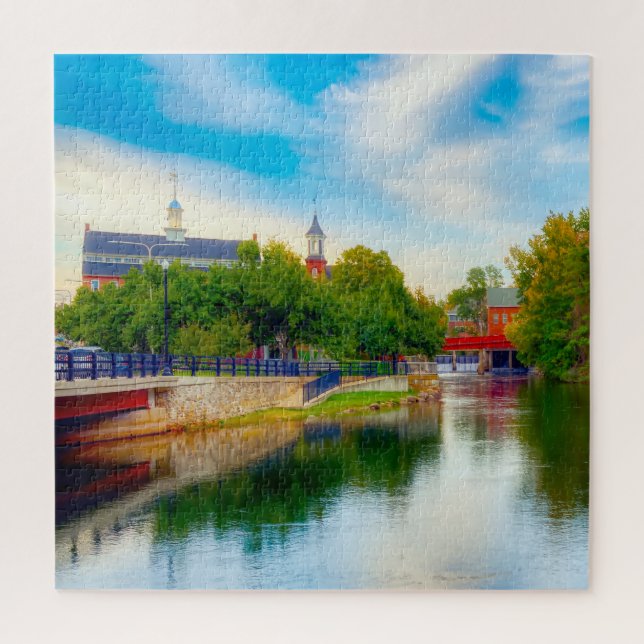 We love Laconia New Hampshire Jigsaw Puzzle (Vertical)