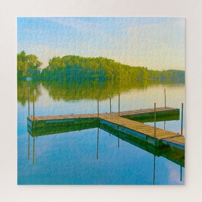 We love Lakes in Iowa. Jigsaw Puzzle (Vertical)