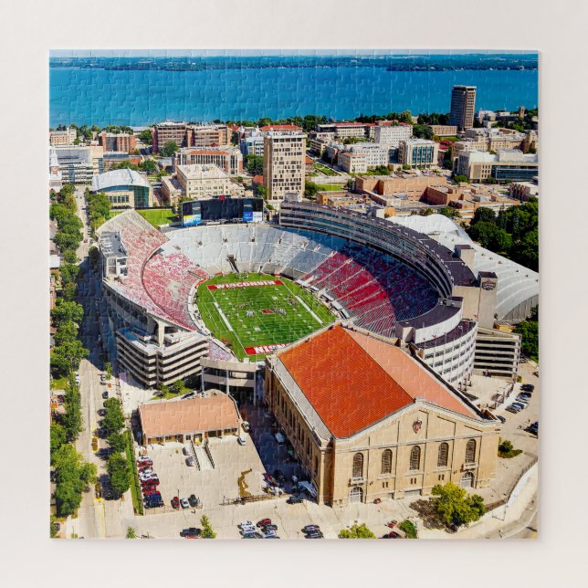 We love Madison Wisconsin. Jigsaw Puzzle (Vertical)