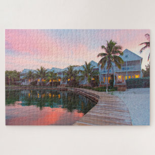 We Love Marathon Quay Florida Jigsaw Puzzle