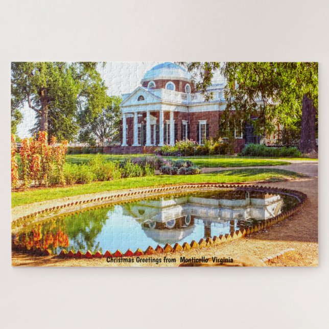 We love Monticello Jigsaw Puzzle (Horizontal)