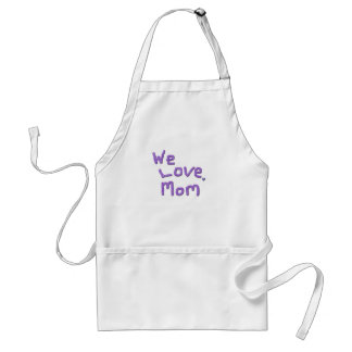 "We Love Mum Apron" Standard Apron