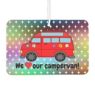 "We love our campervan" Air freshener