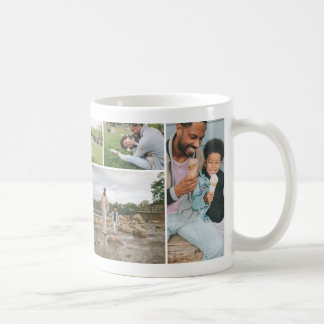 "We love our dad" Wrap Around Coffee Mug (Right)