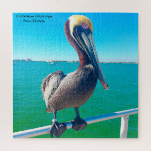 We Love Pelicans in Florida Jigsaw Puzzle