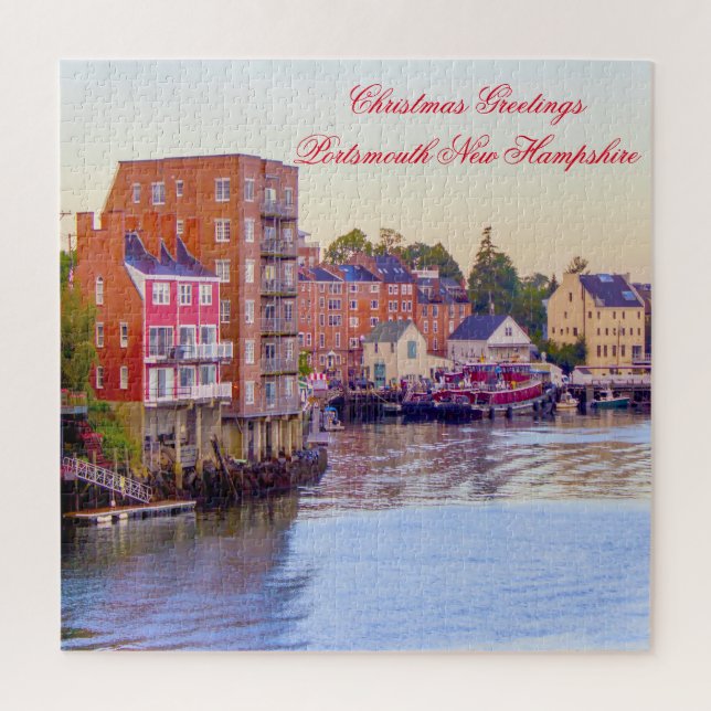 We love Portsmouth New Hampshire Jigsaw Puzzle (Vertical)