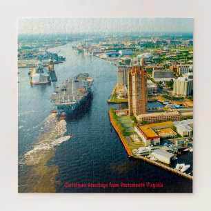 We love Portsmouth Virginia. Jigsaw Puzzle
