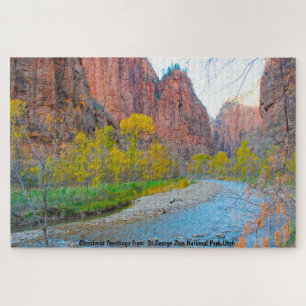 We Love St. George Zion National Park Utah Jigsaw Puzzle