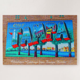 We Love Tampa Florida Jigsaw Puzzle