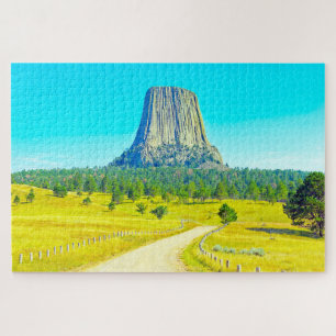 We love The Devils Tower Wyoming Jigsaw Puzzle