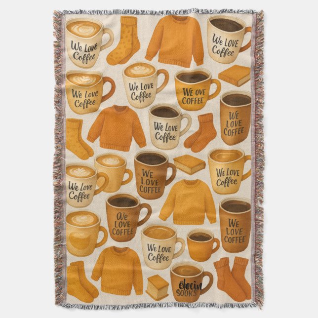 We love throw blanket (Front Vertical)