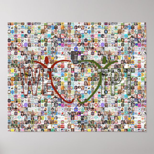 We Love TpT: Seller Collage Poster (Front)