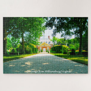 We love Williamsburg Virginia Jigsaw Puzzle