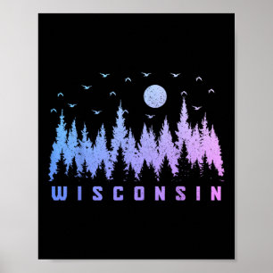 We Love Wisconsin - The Badger State Uni-adults Bl Poster