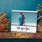 We Love you Dad , Custom Photo Father's Day Frame 