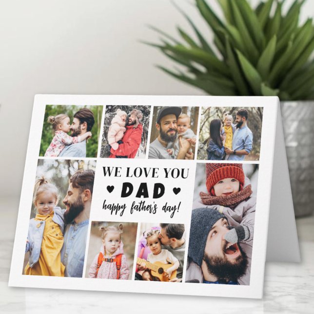 We Love You Dad Father's Day Card (We Love You Dad Father's Day Card )