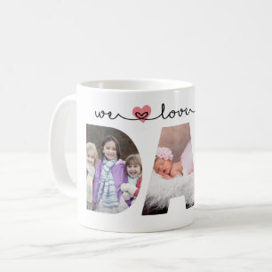 We Love You Dad   Father's Day Photo Coffee Mug