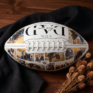 We Love You Dad Personalised Father Photo Collage Football