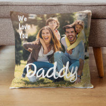 We Love You Daddy Custom Photo Father's Day