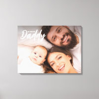 We love you Daddy Custom Photo First father's day