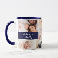 We love you Daddy! First father's day Photo Blue