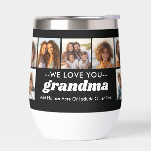 We Love You Grandma - 15 Photo Collage