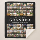 We Love You Grandma 64 Photo Collage