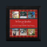 We Love You, Grandma Custom 6 Photo Grid  Gift Box<br><div class="desc">Adorably cute with a 6 photo block to personalise. Gift to grandma or a treat for yourself!</div>