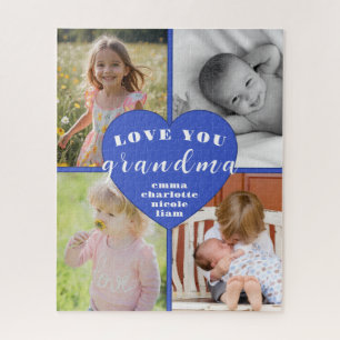 We Love You Grandma Jigsaw Puzzle