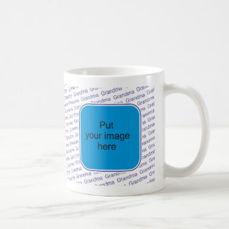 We love you Grandma - personalise with photo Coffee Mug