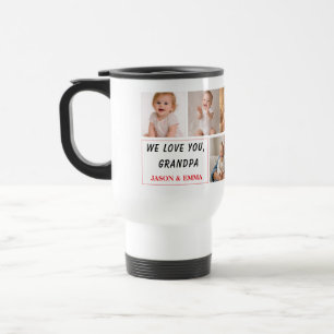 We Love You Grandpa Happy Grandparents Day Travel Mug
