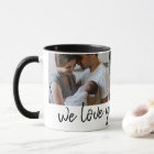 we love you grandpa modern 3 photo Father's Day 